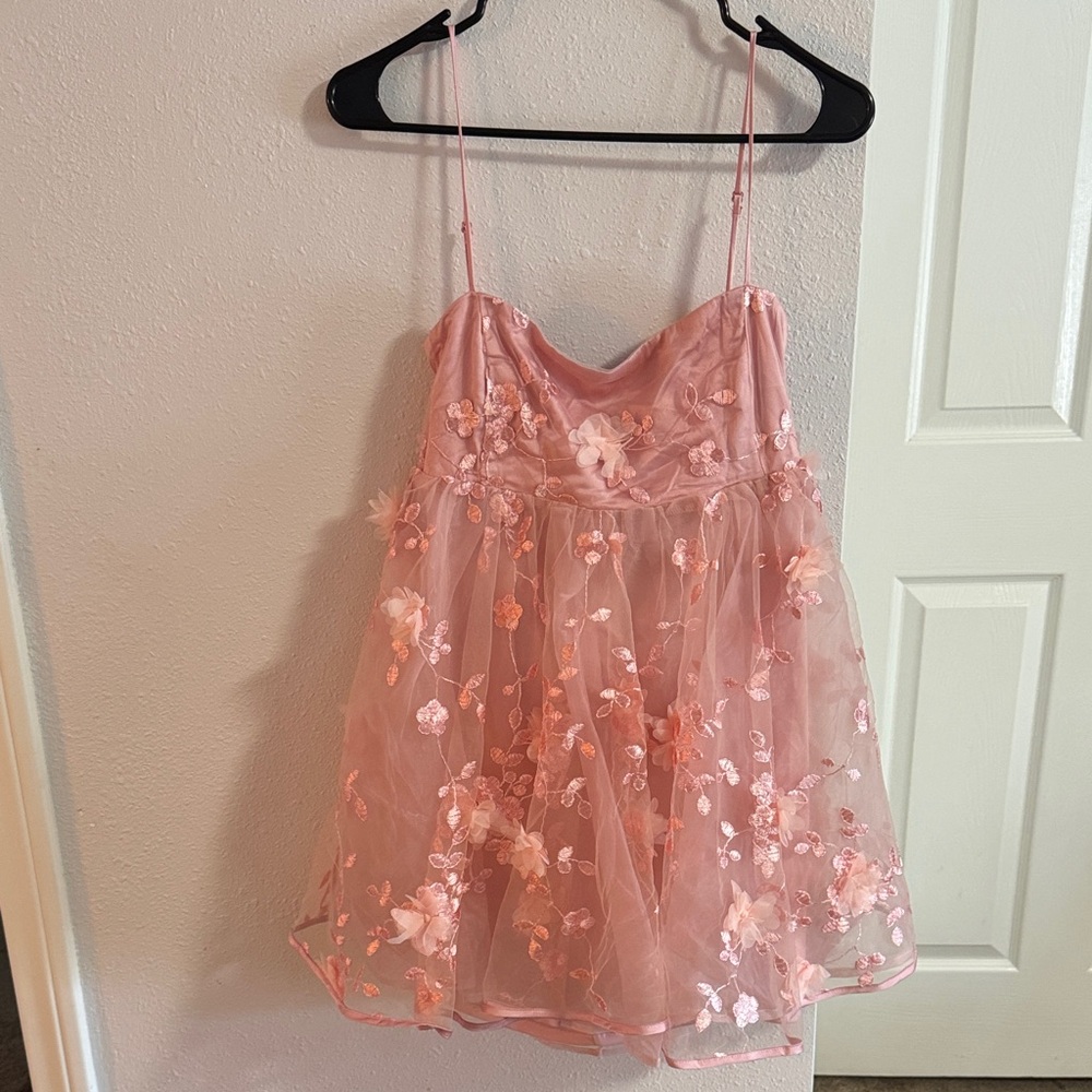 Floral Pink dress